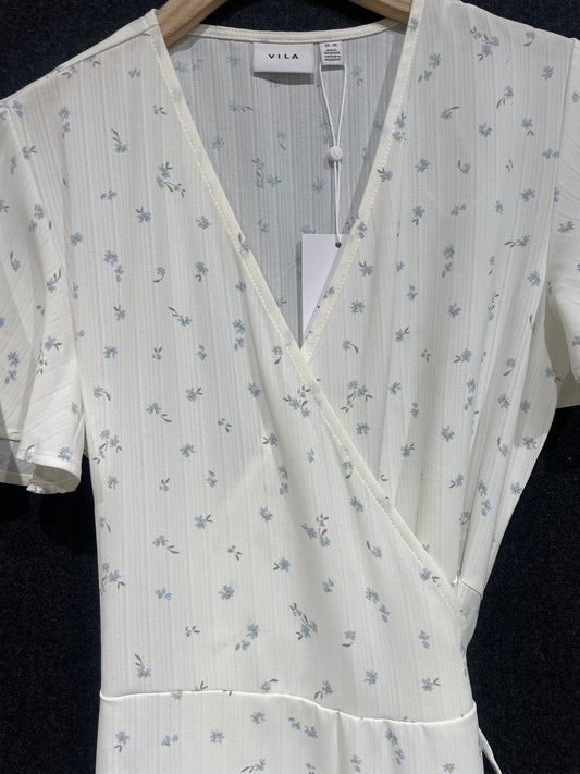 VILOVIE Dress - Egret