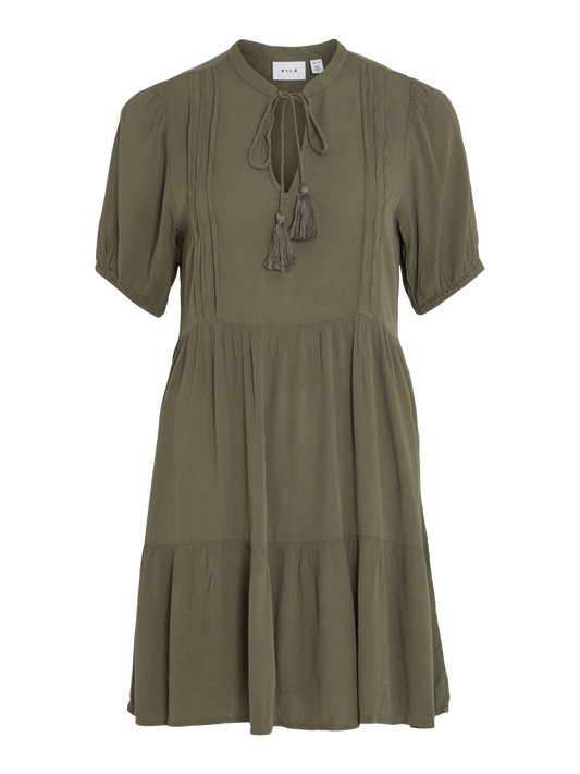 VILOPEZ Dress - Dusty Olive